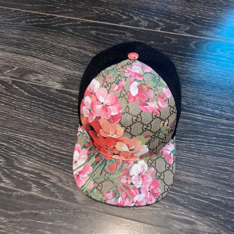 casquette gucci fleur